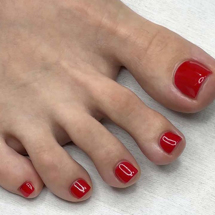 Pedicure work