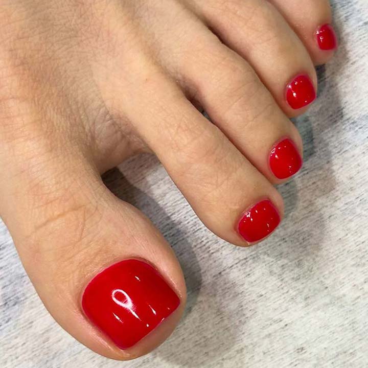 Pedicure work
